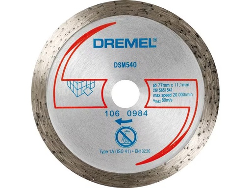 [90276604 1489305] Dremel Trennscheibe DSM540 Diamant, Ø 77 mm