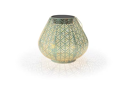 [90276609 1503441] STT Laterne Solar Antic Sofia, Ø 29 cm, Aqua