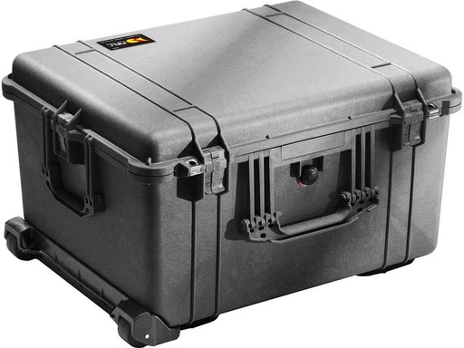 [90276688 1483967] Peli Schutzkoffer 1620 mit Schaumstoffeinlage, Schwarz