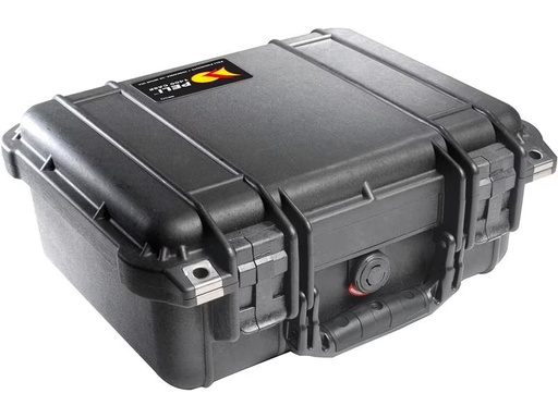 [90276693 1483945] Peli Schutzkoffer 1400 mit Schaumstoffeinlage, Schwarz