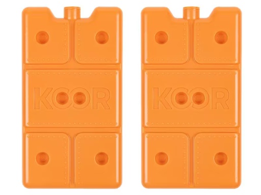 [90276711 1424462] KOOR Kühlelement Arctico S, Doppelpack Arancia