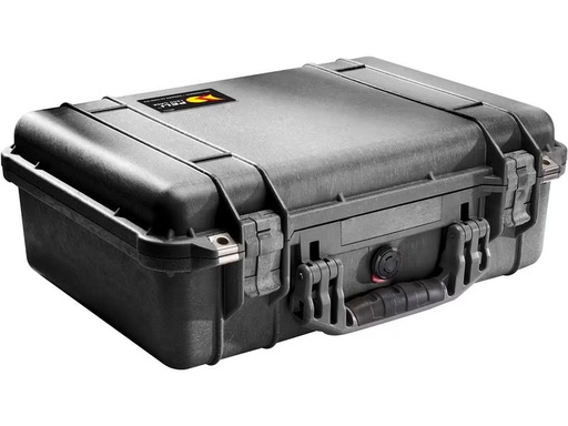 [90276725 1483957] Peli Schutzkoffer 1500 mit Schaumstoffeinlage, Schwarz