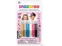 Snazaroo Zubehör Schminkstifte Mädchen, 6 Stück