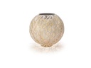 STT Windlicht Solar Antic Ball Julia, Ø 30 cm, Alt Weiss