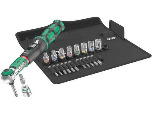 [90276858 1492792] Wera Drehmomentschlüssel Safe-Torque A2 Set 1, 23-teilig
