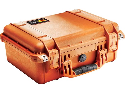 [90276879 1483951] Peli Schutzkoffer 1450 ohne Schaumstoffeinlage, Orange