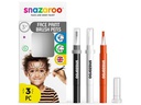 Snazaroo Zubehör Pinselstift Set 3 Halloween, 3 Stück