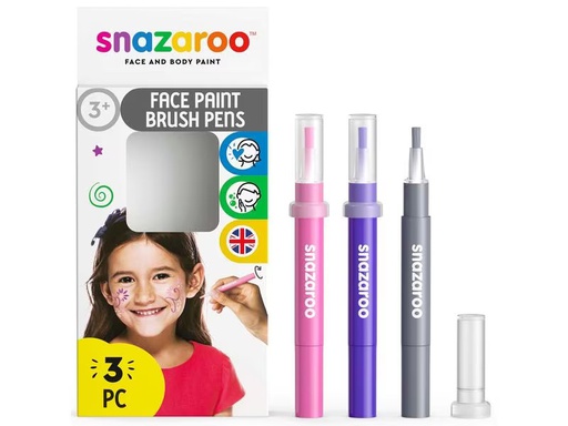 [90276978 1501891] Snazaroo Zubehör Pinselstift Set 2 Fantasie, 3 Stück