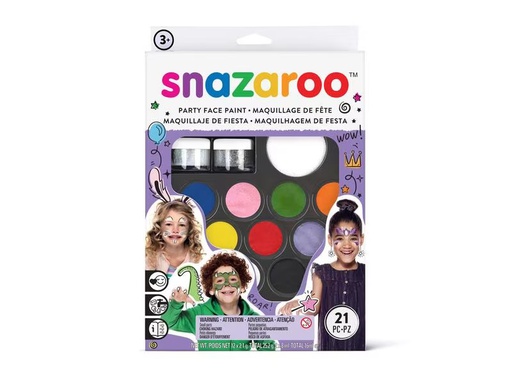 [90276982 1501901] Snazaroo Zubehör Schminkpalette Party Set
