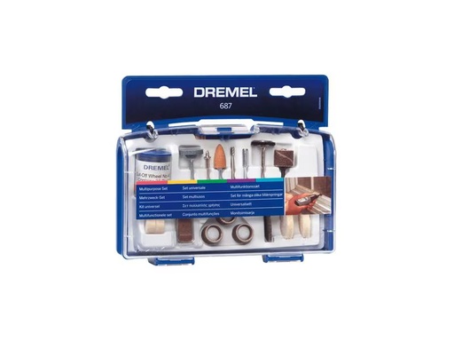 [90276988 1489299] Dremel Zubehörset 687, 52-teilig