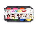 Snazaroo Zubehör Schminkpalette Jumbo, 8 x 18 ml