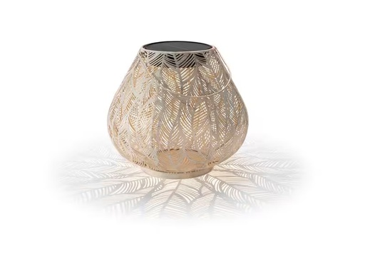 [90277031 1503442] STT Laterne Solar Antic Julia, Ø 29 cm, Alt Weiss