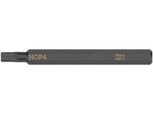 [90277051 1492817] Wera Bit 840 S Hex-Plus Innensechskant 4 mm, 1-teilig