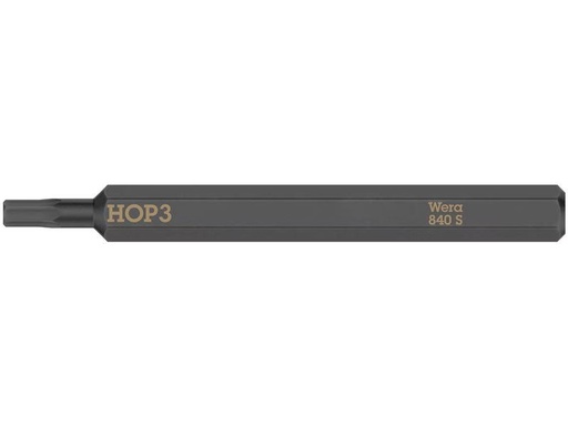 [90277060 1492816] Wera Bit 840 S Hex-Plus Innensechskant 3 mm, 1-teilig
