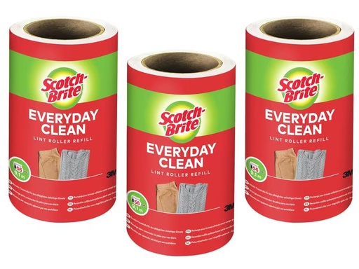 [90277077 1508179] Scotch-Brite Ersatzrolle Everyday Clean, 3 Ersatzrollen