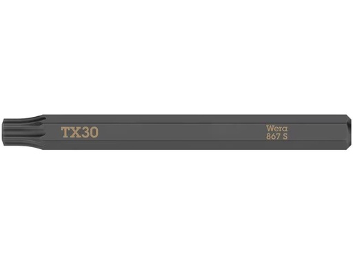 [90277080 1492803] Wera Bit 867 S Torx TX30, 1-teilig