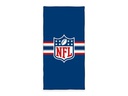 Herding Duschtuch NFL 75 x 150 cm, Blau/Grau/Rot