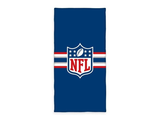 [90277090 1519062] Herding Duschtuch NFL 75 x 150 cm, Blau/Grau/Rot