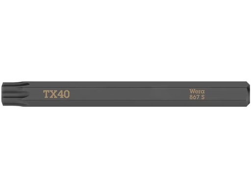 [90277131 1492804] Wera Bit 867 S Torx TX40, 1-teilig