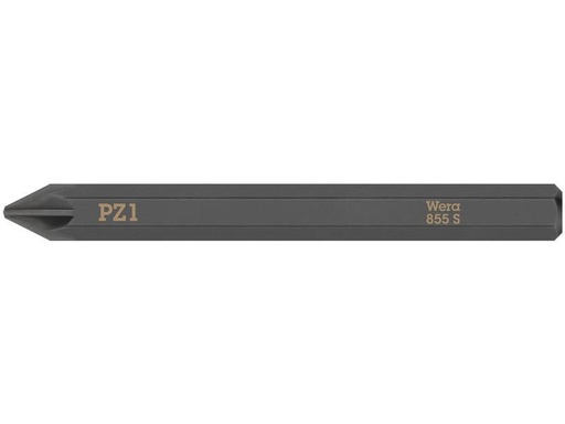 [90277251 1492808] Wera Bit 855 S Kreuzschlitz Pozidriv PZ1, 1-teilig