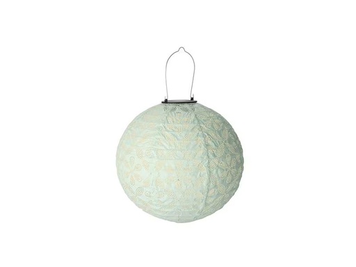 [90277274 1503468] STT Lampion Solar, Rund, Ø 30 cm, Hellblau