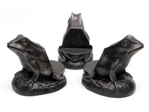 [90277279 1482133] Jardinopia Pflanzentopffüsse Potty Feet Frosch, 3er Set