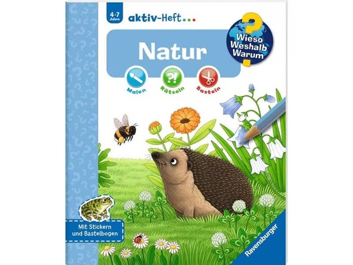 [90277301 1487983] Ravensburger Kinder-Sachbuch WWW aktiv-Heft: Natur