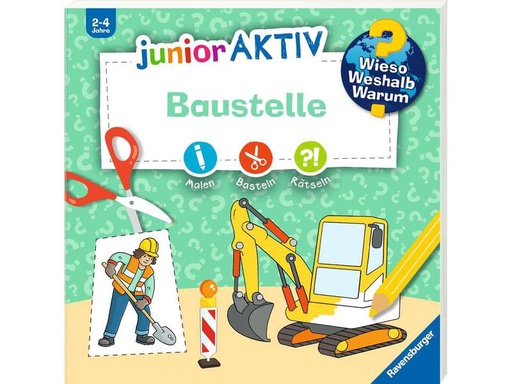 [90277308 1487985] Ravensburger Kinder-Sachbuch WWW junior AKTIV: Baustelle