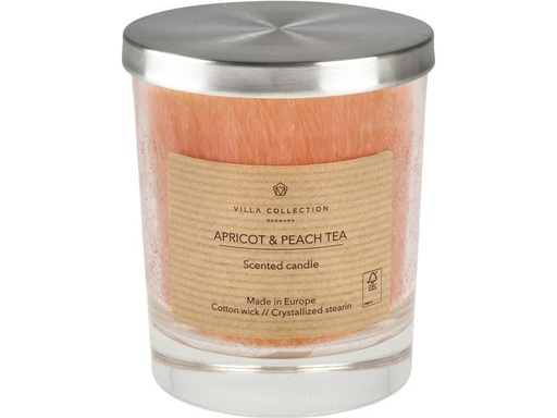 [90277371 1512262] Villa Collection Duftkerze Kras Apricot &amp; Peach Tea 8.5 x 10 cm
