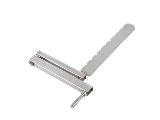 [90277467 1485486] FEU DU JARDIN Grillarm Schwenkbar, Silber