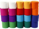 Creativ Company Krepppapier 5 cm x 20 m, 20 Stück, Mehrfarbig