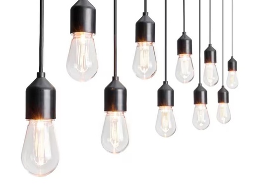[90277509 1503419] STT Lichterkette Edison Partylight S, 10 LEDs, 3 m, Transparent