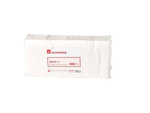 [90277570 1506862] Haushaltsware Papierservietten Quick 33 cm x 33 cm, 500 Stück