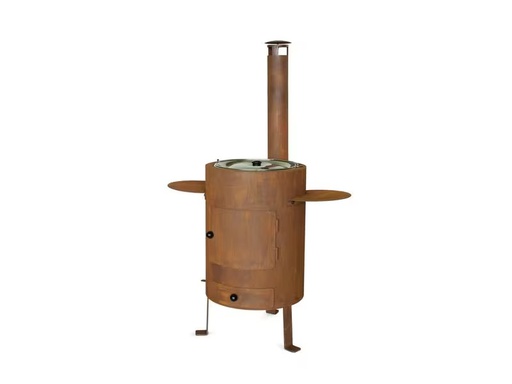 [90277592 1485479] FEU DU JARDIN Fondue- und Outdoor Ofen, Rost
