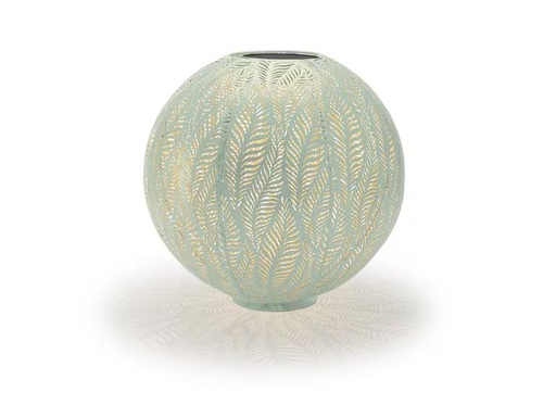 [90277608 1503460] STT Windlicht Solar Antic Ball Lara, Ø 40 cm, Mint