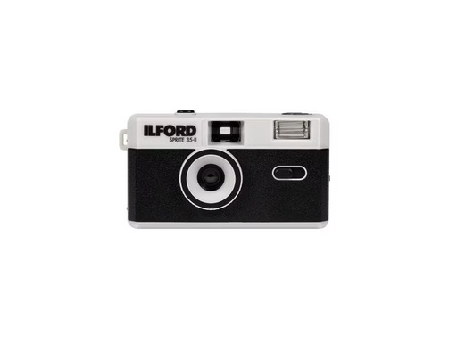 [90277618 1512027] Ilford Analogkamera Sprite 35-II Black &amp; Silver
