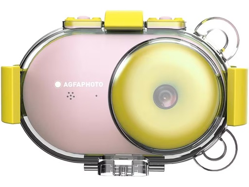 [90277637 1515523] Agfa Unterwasserkamera Realkids Waterproof Pink