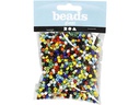 Creativ Company Rocailles-Perlen 130 g, Mehrfarbig