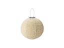 STT Lampion Solar, Rund, Ø 30 cm, Sand