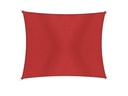 Windhager Sonnensegel Cannes, 2 x 3 m, Eckig, Rot