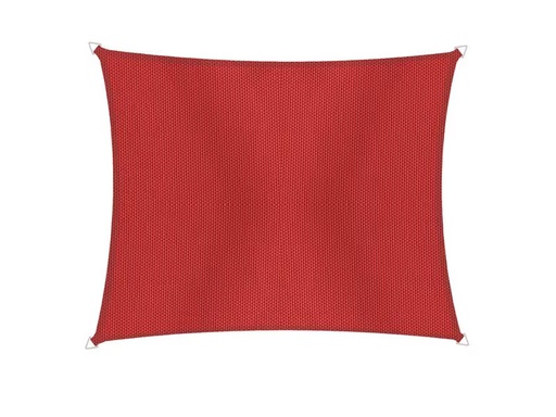 [90277750 1455635] Windhager Sonnensegel Cannes, 2 x 3 m, Eckig, Rot