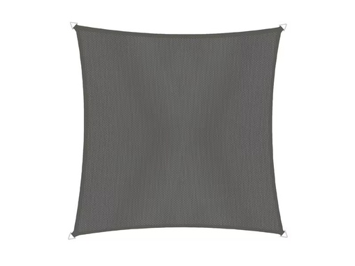[90277766 1455629] Windhager Sonnensegel Cannes, 5 x 5 m, Eckig, Anthrazit