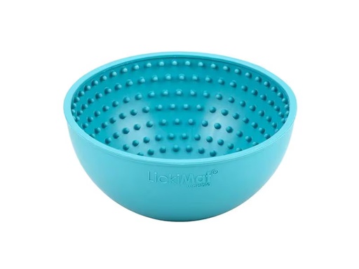[90277780 1504174] LickiMat Futtermatte Dog Wobble, 17 x 17 cm, Türkis