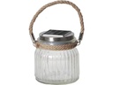 Star Trading Laterne SOLAR JAMJAR Transparent