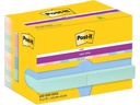 Post-it Notizzettel Super Sticky 47 x 47 mm, Soulful, 12 Blöcke