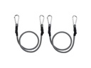 Windhager Expanderseil mit Karabiner, 2 Stück