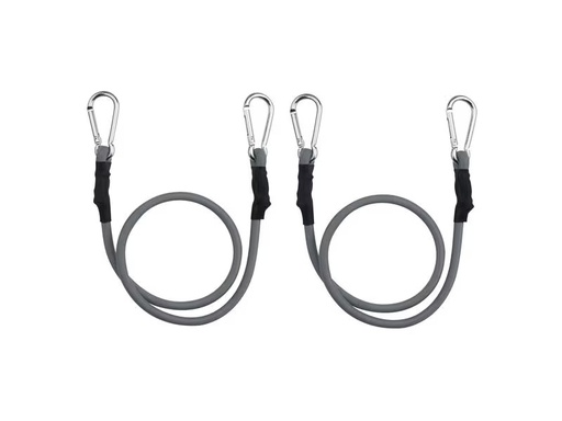 [90277820 1455645] Windhager Expanderseil mit Karabiner, 2 Stück