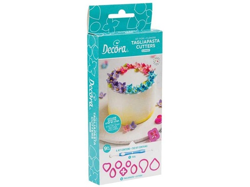 [90277821 1509594] Decora Prägerform Sommer Blumen Rosa