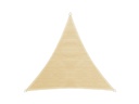 Windhager Sonnensegel Capri, 4 m, Eckig, Champagner