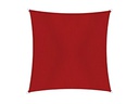 Windhager Sonnensegel Cannes, 5 x 5 m, Eckig, Rot